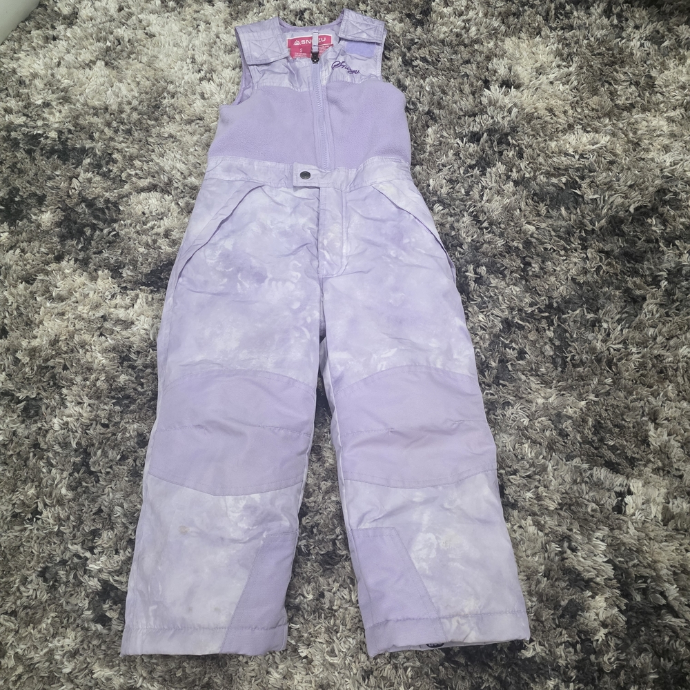 Girls Snow Pants Snozu in Light Purple